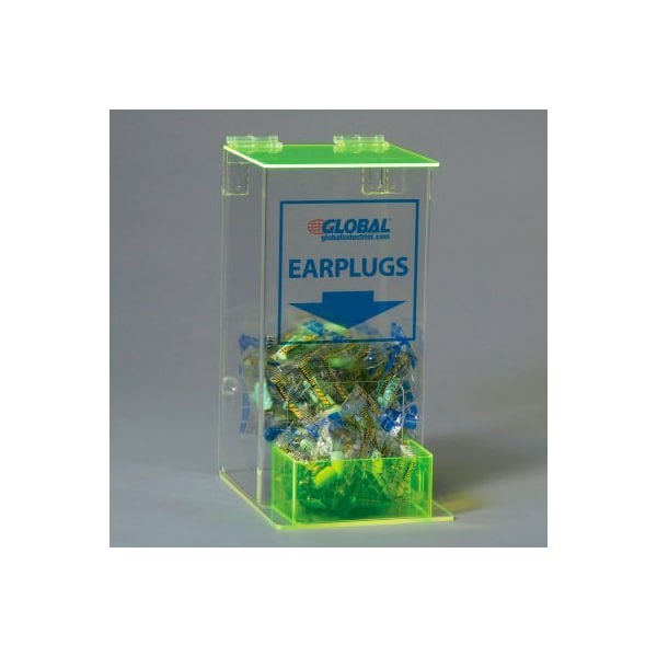Global Industrial Acrylic Safety PPE Dispenser Ear Plugs Small GLAEP-4